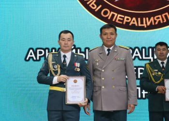 Шымкентте әскери бөлімнің құрылған күнін атап өтті