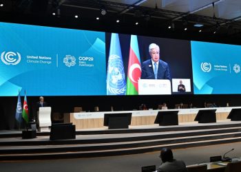 Қазақстан Президенті Бакудегі Дүниежүзілік климат саммитінде сөз сөйледі