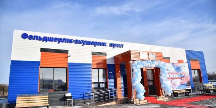 ЖОЛДАУ: САУРАНДА АУЫЛ ТҰРҒЫНДАРЫНА АРНАЛҒАН ҚОС МЕДИЦИНАЛЫҚ НЫСАН АШЫЛДЫ