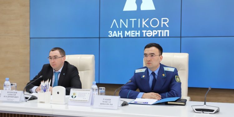 «Заң мен тәртіп»: Сыбайлас жемқорлыққа қарсы қызмет теміржол көлігіндегі сыбайлас жемқорлыққа қарсы іс-қимыл шараларын талқылады