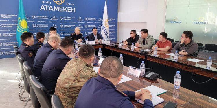 Кәсіпкерлерге өрт қауіпсіздігі туралы түсіндірілді