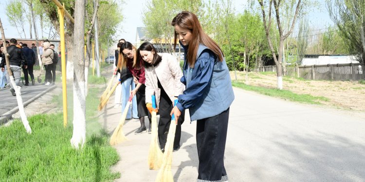 ШЫМКЕНТТЕ «ТАЗА БЕЙСЕНБІ» ЭКОЛОГИЯЛЫҚ ІС-ШАРАСЫ ӨТТІ