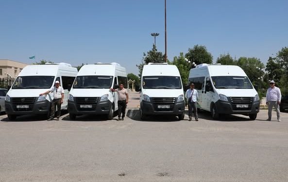 ТҮРКІСТАН: МАҚТААРАЛДА ҚОҒАМДЫҚ КӨЛІКТЕР ЖАҢАРТЫЛЫП ЖАТЫР