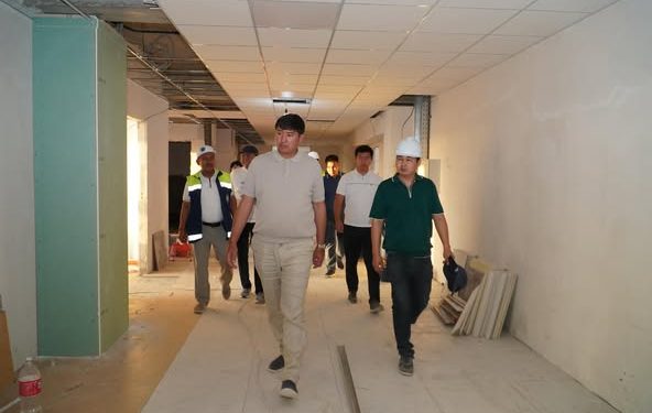 БӘЙДІБЕК: ҚҰРЫЛЫС НЫСАНДАРЫНЫҢ БАРЫСЫ БАҚЫЛАУДА