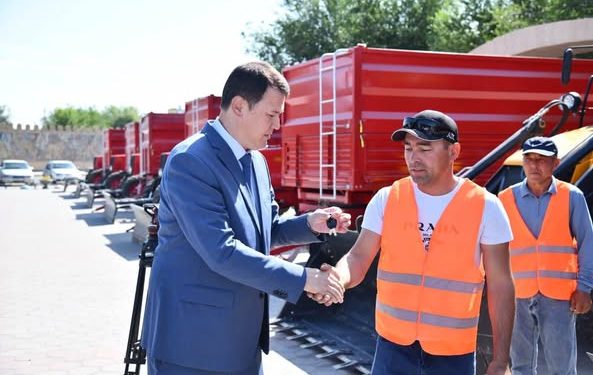 ТҮРКІСТАН: ОТЫРАРДАҒЫ ТАЗАЛЫҚ МЕКЕМЕСІНЕ ЖАҢА ТЕХНИКАЛАР ТАБЫСТАЛДЫ