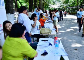 ШЫМКЕНТТЕ ӨҢІРАРАЛЫҚ БОС ЖҰМЫС ОРЫНДАРЫНЫҢ ЖӘРМЕҢКЕСІ ӨТТІ