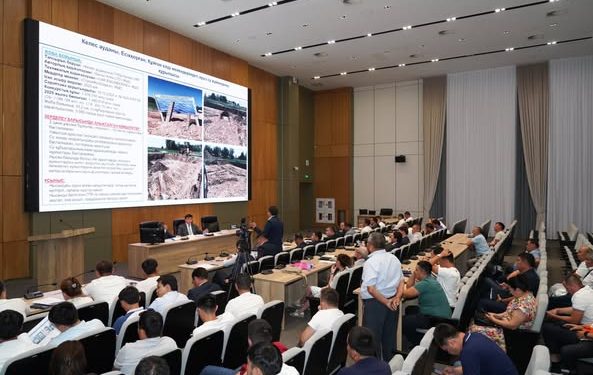 ТҮРКІСТАН ОБЛЫСЫ: ЕЛДІ МЕКЕНДЕРДІ ИНФРАҚҰРЫЛЫММЕН ҚАМТУ ЖҰМЫСЫ ҚАРҚЫН АЛДЫ