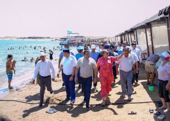 ТУРКЕСТАН: НА ПЛЯЖАХ ШАРДАРЫ УСТАНОВЛЕНЫ СТРОГИЕ ТРЕБОВАНИЯ ПО ЧИСТОТЕ И БЕЗОПАСНОСТИ