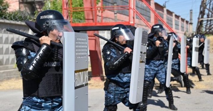 Шымкентте стратегиялық нысандардың қауіпсіздігін қамтамасыз етуге бағытталған республикалық оқу-жаттығу өткізілді