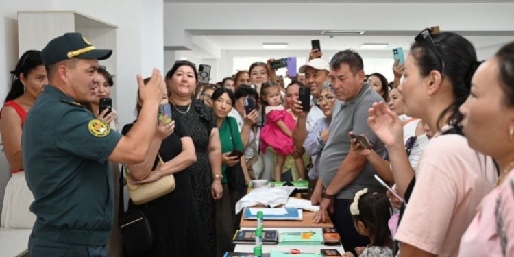 Шымкенттегі әскери колледжде ата-аналармен кездесу өтті