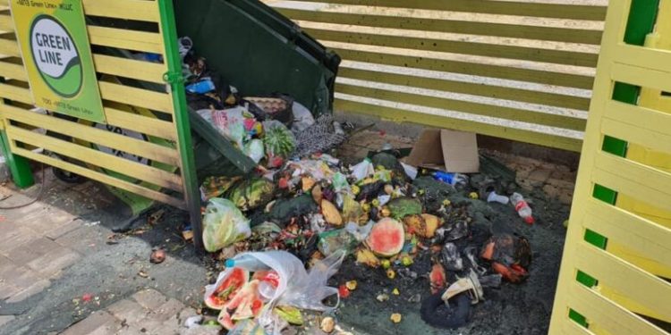 Выбрасывание мусора в неположенных местах — правонарушение