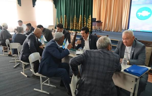 Қаратау ауданында көшпелі қоғамдық қабылдау өтті: тұрғындардың өзекті мәселелері тыңдалды