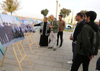 Фотовыставка в Туркестане привлекла внимание туристов