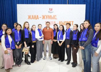 ШЫМКЕНТТЕ 2 МЫҢҒА ЖУЫҚ ЖҰМЫС ОРНЫ ҰСЫНЫЛҒАН ЕҢБЕК ЖӘРМЕҢКЕСІ ӨТТІ