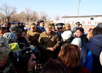 Министр обороны совершил рабочую поездку в Жамбылскую область