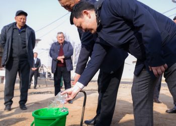В ШЫМКЕНТЕ В ЖИЛОМ МАССИВЕ «АЙКӨЛ» ЗАПУСТИЛИ СИСТЕМУ ВОДОСНАБЖЕНИЯ
