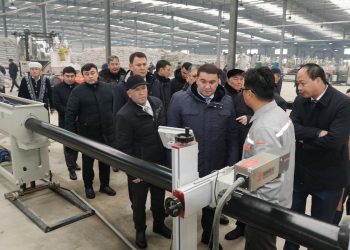 ТҮРКІСТАН: ОТЫРАРДА ЗАМАНАУИ МАҚТА ӨҢДЕУ ЗАУЫТЫ АШЫЛДЫ