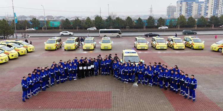 ШЫМКЕНТ: ЖЕДЕЛ ЖӘРДЕМ ҚЫЗМЕТІНЕ 30 ЖАҢА АВТОКӨЛІК ТАБЫСТАЛДЫ