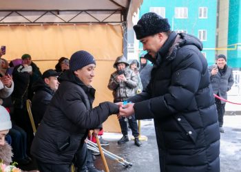 46 ОТБАСЫҒА ЖАҢА ПӘТЕР КІЛТТЕРІ ТАБЫСТАЛДЫ