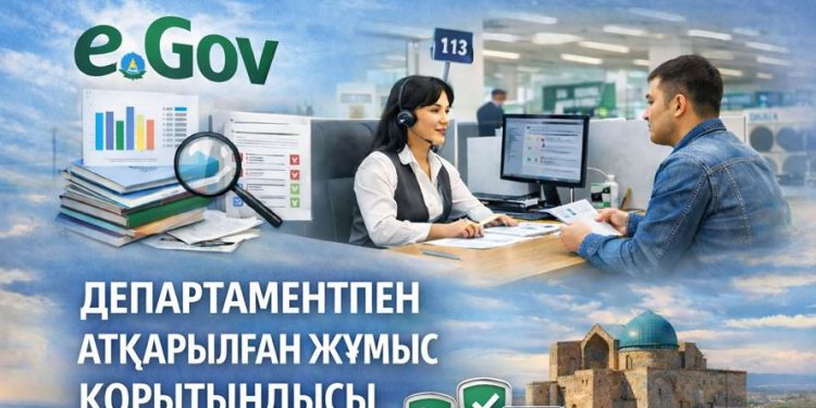 МЕМЛЕКЕТТІК КӨРСЕТІЛЕТІН ҚЫЗМЕТТЕР БОЙЫНША  2025 ЖЫЛЫ ДЕПАРТАМЕНТПЕН АТҚАРЫЛҒАН ЖҰМЫС ҚОРЫТЫНДЫСЫ