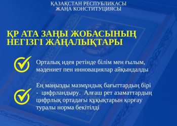 2026 ЖЫЛҒЫ КОНСТИТУЦИЯЛЫҚ РЕФОРМА: ҚАЗАҚСТАН РЕСПУБЛИКАСЫНЫҢ ЖАҢА АТА ЗАҢЫ