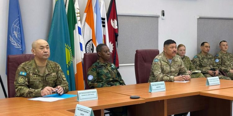 БҰҰ миссиясының басшысы қазақстандық бітімгерлердің даярлығын жоғары бағалады