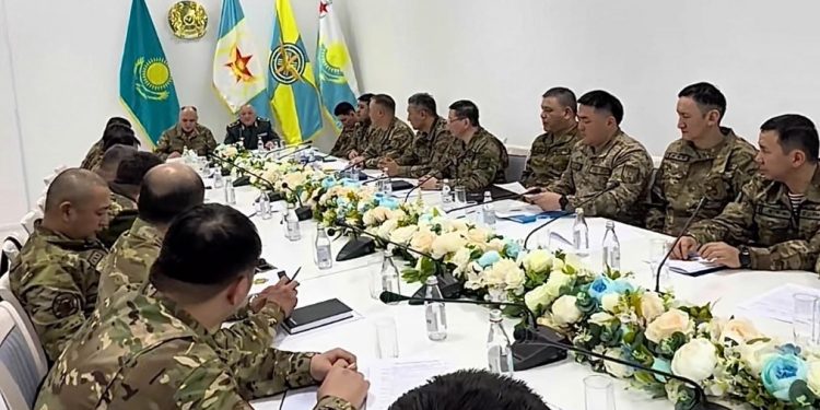 Ақмола гарнизонында 2025 жылдың қорытындысы шығарылды