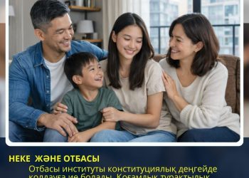 НЕКЕ ЖӘНЕ ОТБАСЫ ИНСТИТУТЫ – КОНСТИТУЦИЯЛЫҚ ҚОРҒАУДЫҢ НЕГІЗІ
