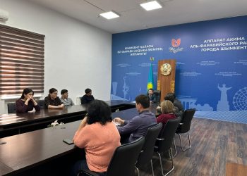 Шымкент: Заң мен тәртіпке, әділеттілікке басымдық берілген