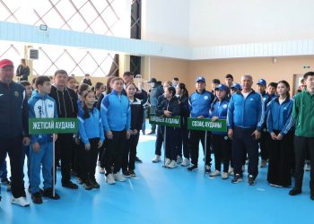 ТҮРКІСТАНДА СПОРТТЫҢ 13 ТҮРІНЕН ОБЛЫСТЫҚ СПАРТАКИАДА  БАСТАЛДЫ