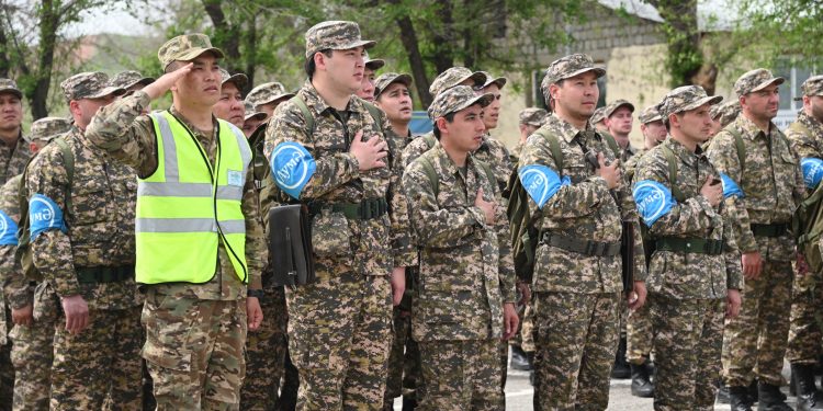 Шымкентте әскери міндеттілермен оқу жиыны өтуде