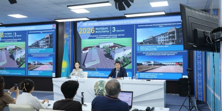 ШЫМКЕНТТЕ ҚҰРЫЛЫС САЛАСЫНДА АУҚЫМДЫ ЖОБАЛАР ІСКЕ АСЫРЫЛУДА