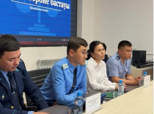 «ТӘРТІП – ТӘРБИЕ БАСТАУЫ» ТАҚЫРЫБЫНДА КЕЗДЕСУ ӨТТІ