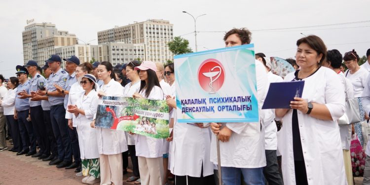 Шымкентте «Есірткісіз қала» акциясы ұйымдастырылды