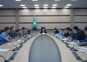 ШЫМКЕНТТЕ ТЕРРОРИЗМГЕ ҚАРСЫ КОМИССИЯСЫНЫҢ ЖҰМЫС ТОБЫНЫҢ КЕЗЕКТІ ОТЫРЫСЫНДА САЙЛАУ УЧАСКЕЛЕРІНДЕГІ ҚАУІПСІЗДІК МӘСЕЛЕСІ ҚАРАЛДЫ