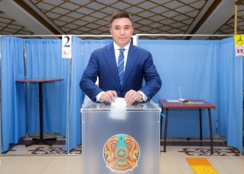 ГАБИТ СЫЗДЫКБЕКОВ ПРОГОЛОСОВАЛ НА ВЫБОРАХ