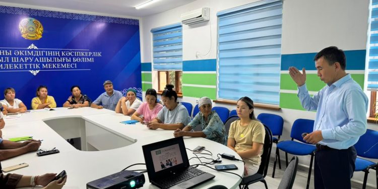 ТҮРКІСТАН ОБЛЫСЫНЫҢ КӘСІПКЕРЛЕРІ БІЛІКТІЛІГІН АРТТЫРУДА