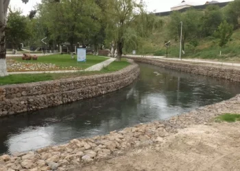 Қошқар ата өзенінің жағалауы жаңарып, Шымкенттің жайлы қалалық ортасы қалыптасуда