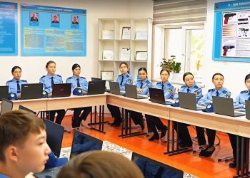 Білім күніндегі жаңа бастама: Шымкентте «Жас сақшы» сыныбы ашылды
