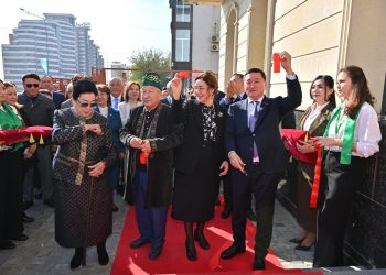 ШЫМКЕНТТЕ ХАЛЫҚТАР ДОСТЫҒЫ УНИВЕРСИТЕТІНІҢ ЖАҢА ОҚУ КОРПУСЫ АШЫЛДЫ