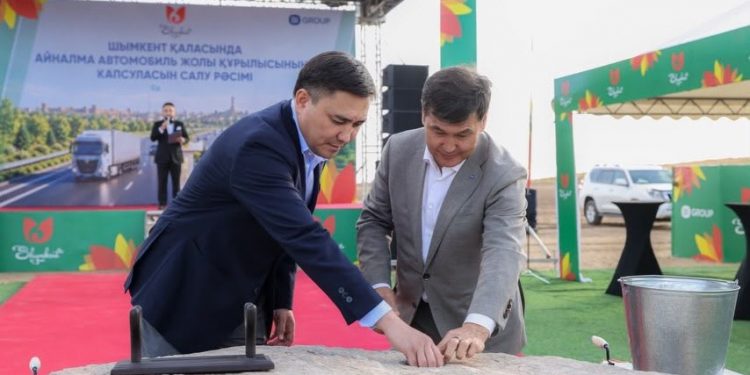ШЫМКЕНТТЕ 50 ШАҚЫРЫМДЫҚ АЙНАЛМА ЖОЛДЫҢ ҚҰРЫЛЫСЫ БАСТАЛДЫ