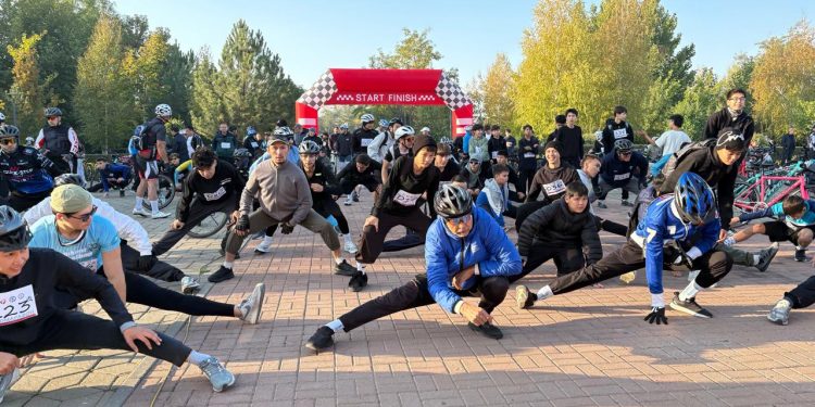 «ШЫМКЕНТ ВЕЛОМАРАФОНЫ» СПОРТТЫҚ ШАРАСЫНДА 350-ДЕН АСТАМ ВЕЛОШАБАНДОЗ БАҚ СЫНАДЫ